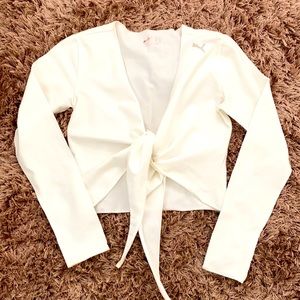 Puma cropped stretch top.